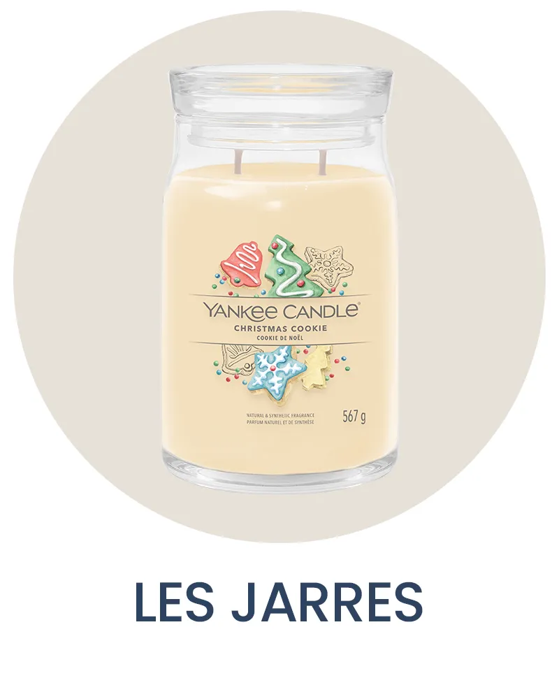 Les jarres Yankee Candle